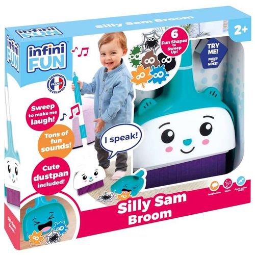 KIDZ DELIGHT zabavna metla Silly Sam 22507 slika 3