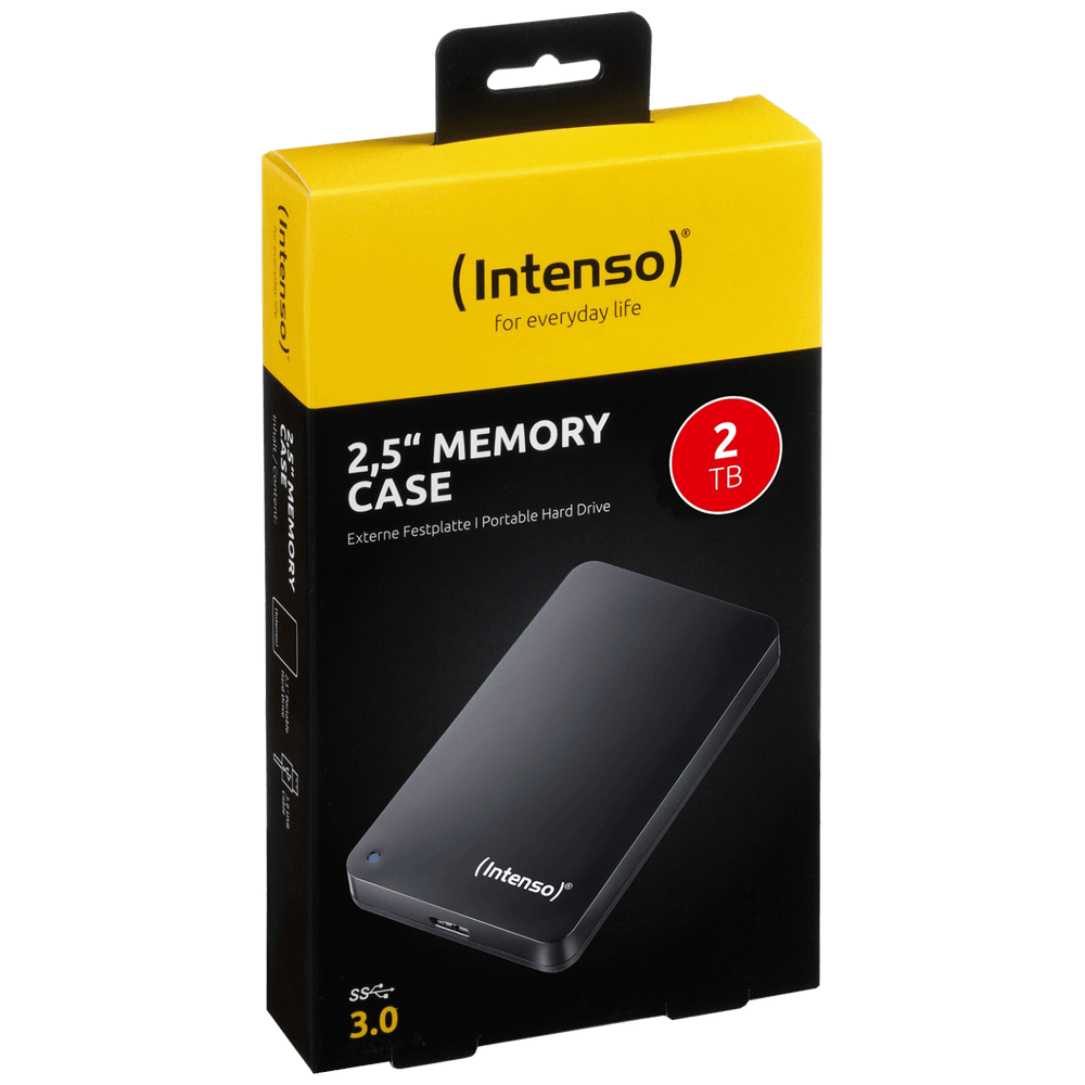 (Intenso) Eksterni Hard Disk 2.5", kapacitet 2TB, USB 3.0, Crna b - HDD3.0-2TB/Memory Case slika 1