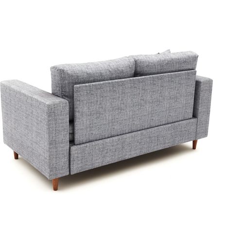 Atelier Del Sofa Dvosjed, Sivo, Step - Grey slika 4