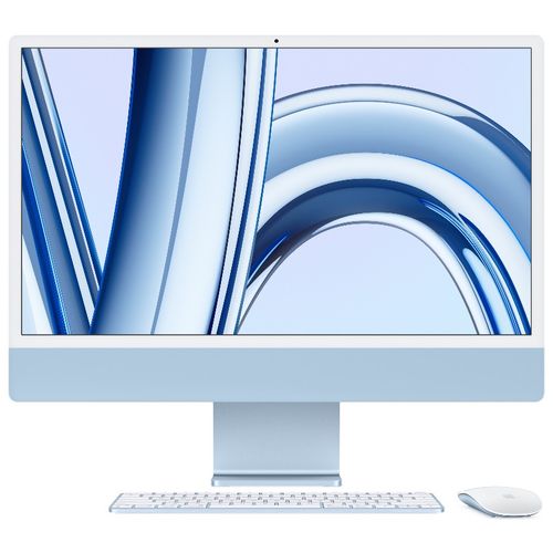 Apple iMac 24 M3 (MQRR3ZE/A) plavi all-in-one 23.5" 4.5K Apple Octa Core M3 8GB 512GB SSD macOS slika 1