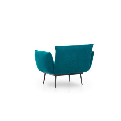 Atelier Del Sofa Fotelja, Petrol Green, Jax Solo - Petrol Green GR124 slika 6