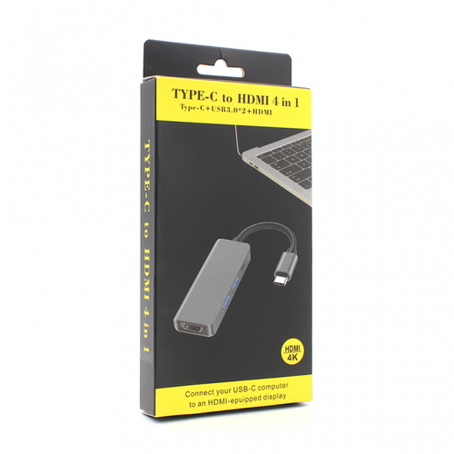 Adapter Type C na HDMI 2xUSB 3.0 type C 4u1 slika 6