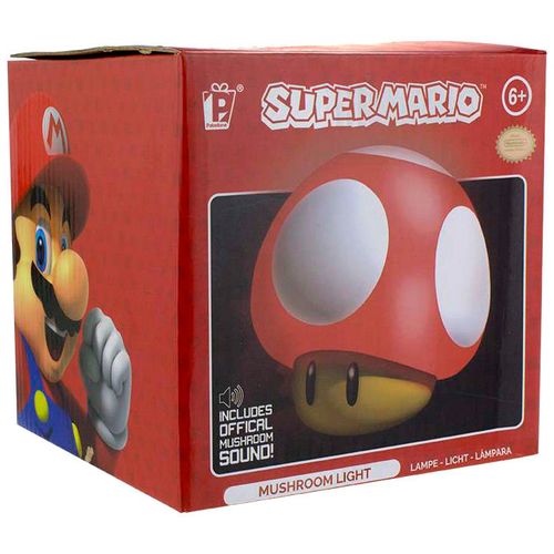 Nintendo Super Mario Bros Mushroom svjetiljka slika 2