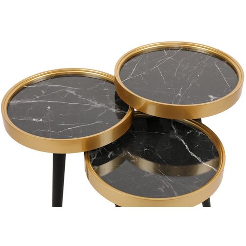 Lyle Black
Gold Nesting Table (3 Pieces) slika 3