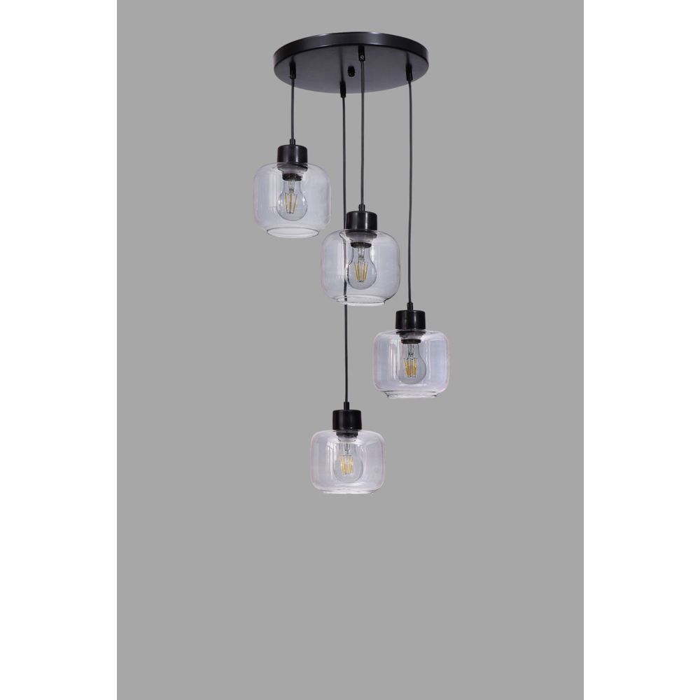 Opviq Luster 253, Siva, Crna slika 2