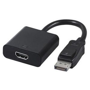 Gembird A-DPM-HDMIF-002 VIDEO Adapter DisplayPort to HDMI, M/F, Cable, Black