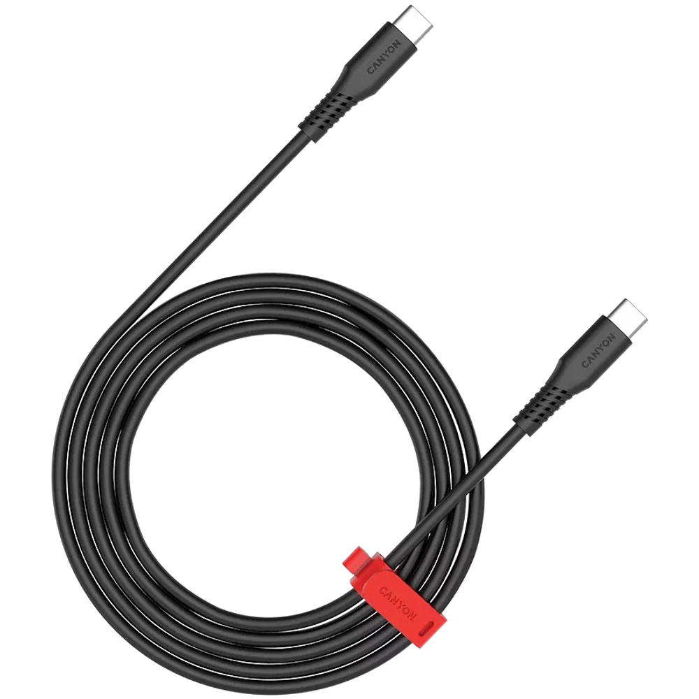 CANYON cable CC60SC C-C 60W 1.2m Black slika 1