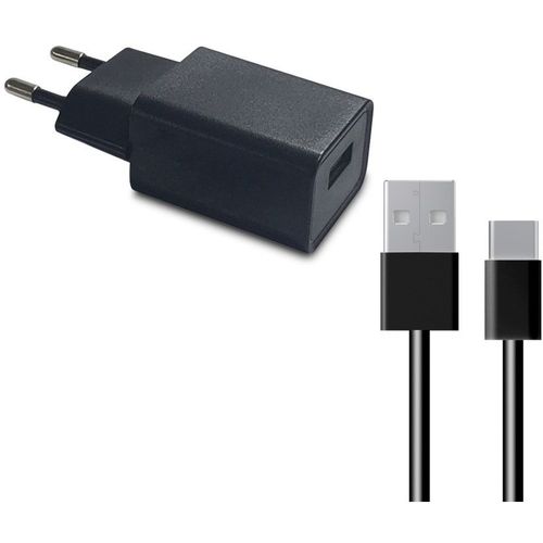 CONTACT LCCDC02 ZIDNI BRZI Punjač 10W + KABL USB-C 1M, CRNI slika 7