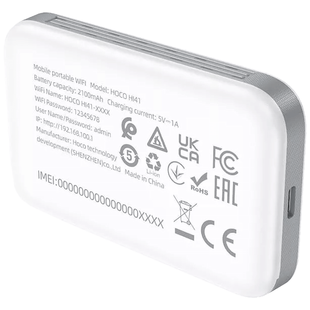 hoco. 4G mobilni WiFi router - HI41 Portable WiFi slika 4