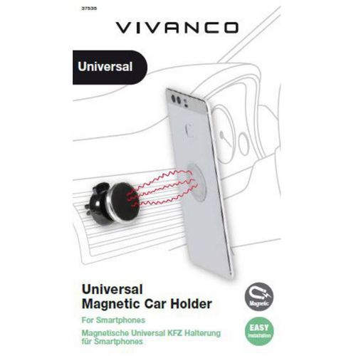 Vivanco CHVVMAGNET_S ventilacijska rešetka držač za mobitel magnetna montaža slika 4