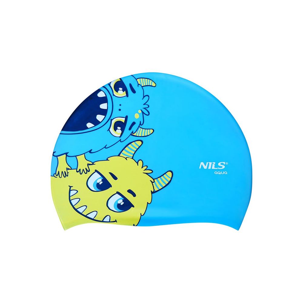Nqc monster blue dječja kapa za plivanje nils aqua slika 2