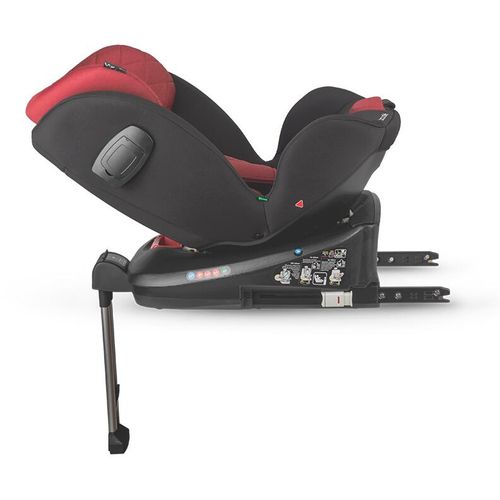 Coccolle® Autosjedalica Vigo iSize 360° 40-150cm Isofix, Poppy Red slika 7