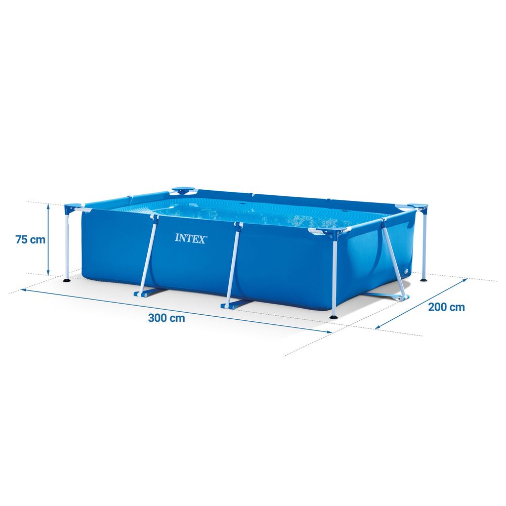 Intex okvirni montažni bazen 300 x 200 x 75 cm 15u1 , gratis aparat za mjehuriće slika 6