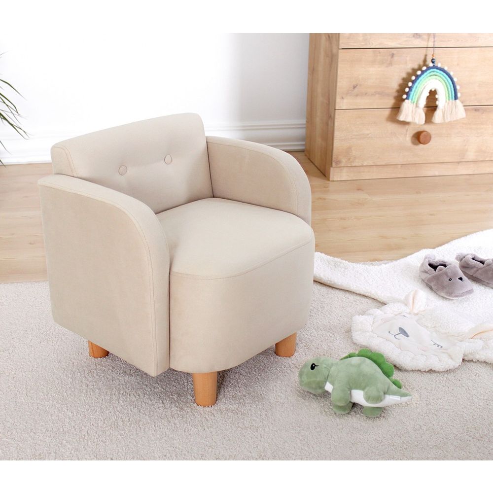 Volie - Kremasti Dječiji Wing Chair slika 3