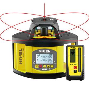 Nivel System rotacijski laser NL540DIGITAL + komplet s laserskom letvom (LS-24) i stativom s elevatorom (SJJ32)