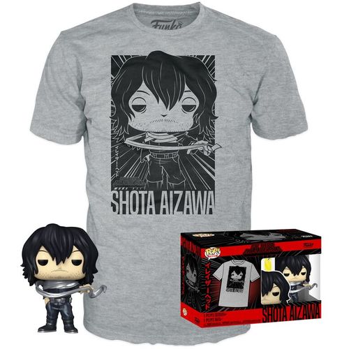 Set figure POP & Tee My Hero Academia Shota Aizawa size S slika 1