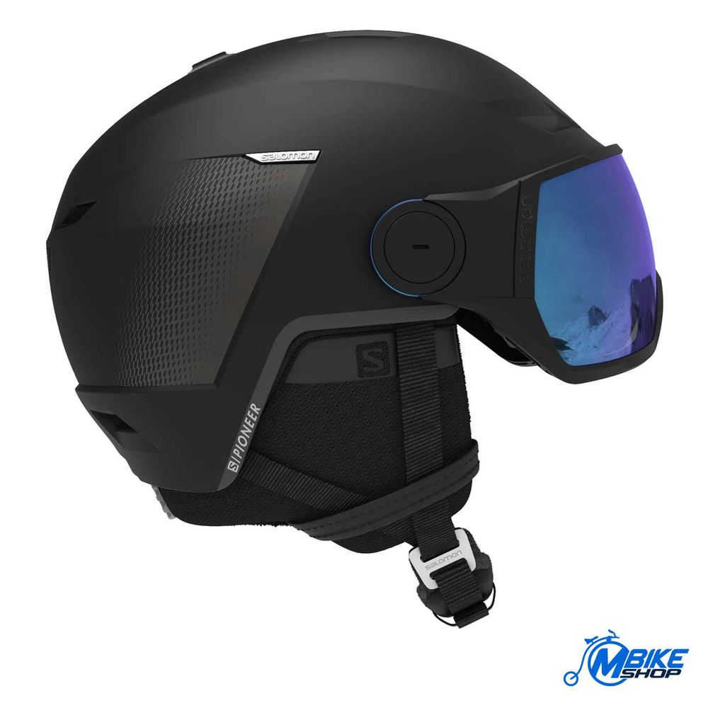 Salomon Kaciga za skijanje Pioneer LT Visor, Bk/Univ M.Blue slika 2
