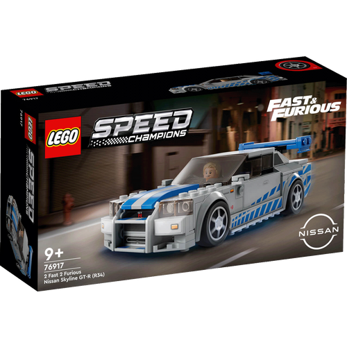 Lego 2 Fast 2 Furious Nissan Skyline GT-R (R34),LEGO Speed Champ. - 76917 slika 1