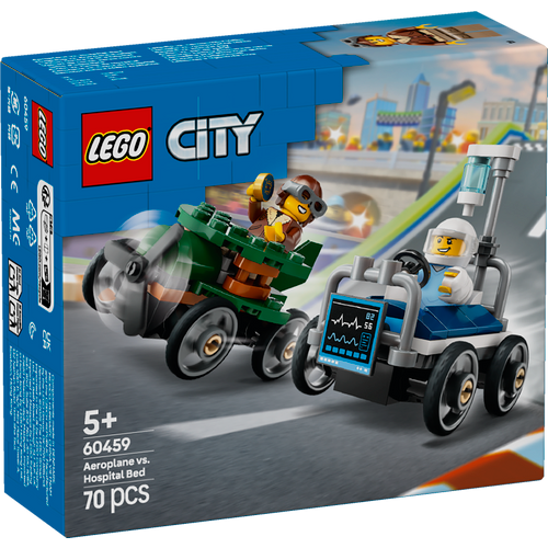 LEGO® CITY 60459 Utrka avion vs. bolnički krevet slika 1