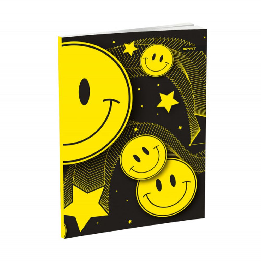 Spirit sveska A5 ''Smiley'' meki povez, kvadratići, 52 lista slika 3