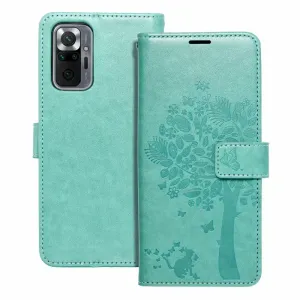 MEZZO Book case za XIAOMI Redmi NOTE 10 Pro tree green