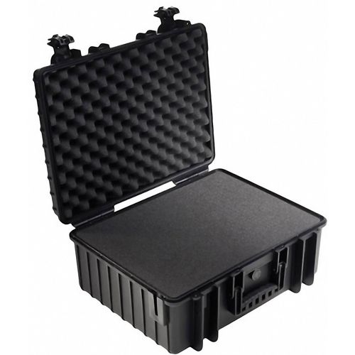 B &amp; W International Outdoor kofer  outdoor.cases Typ 6000 32.6 l (Š x V x D) 510 x 420 x 215 mm crna 6000/B/SI slika 7