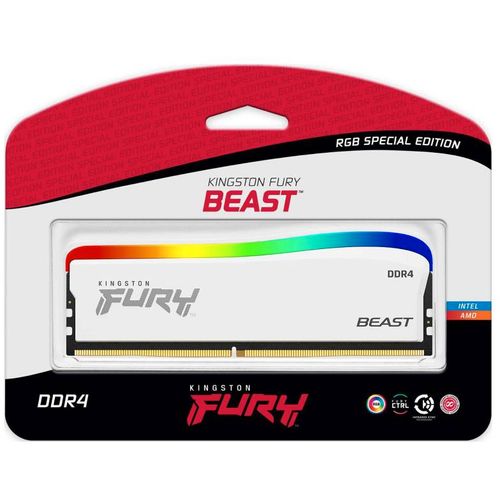 KINGSTON DIMM DDR4 8GB 3600MT/s KF436C17BWA/8 Fury Beast RGB Limited Edition slika 3