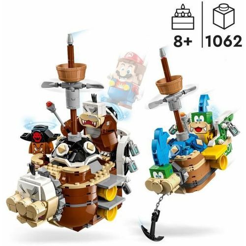 Playset Lego 71427 Super Mario: Larry's and Morton's Airships 1062 Dijelovi slika 6