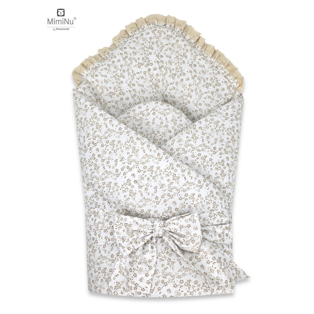 MimiNu jastuk za nošenje s mašnom i volanom Royal Premium Bloom Lace slika 1