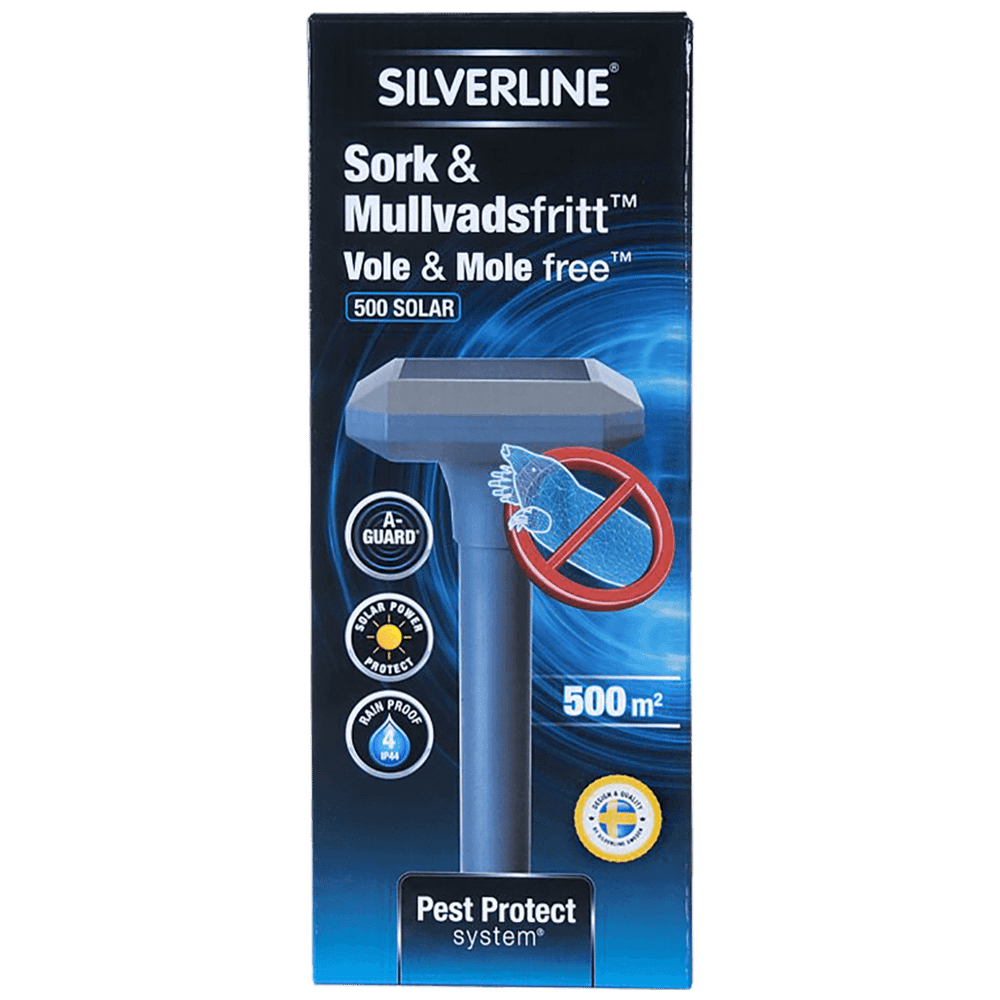 Silverline Ultrazvučni rastjerivač krtica, solarni, efikasan do 500 m² - IN 25134 slika 2