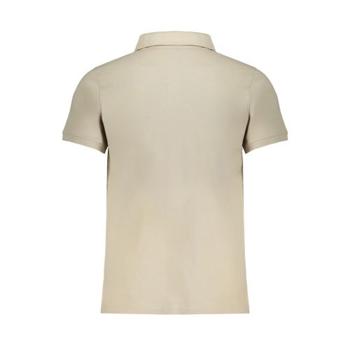 NORWAY 1963 BEIGE MEN'S SHORT SLEEVED POLO SHIRT slika 2