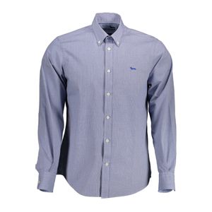 HARMONT &amp; BLAINE MEN'S BLUE LONG SLEEVE SHIRT