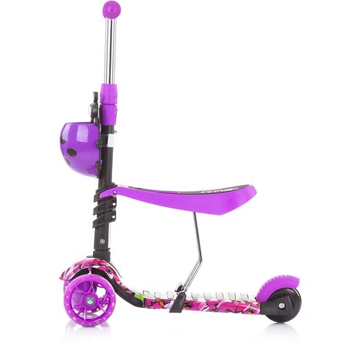 Romobil / guralica Kiddy Evo purple graffiti  slika 2