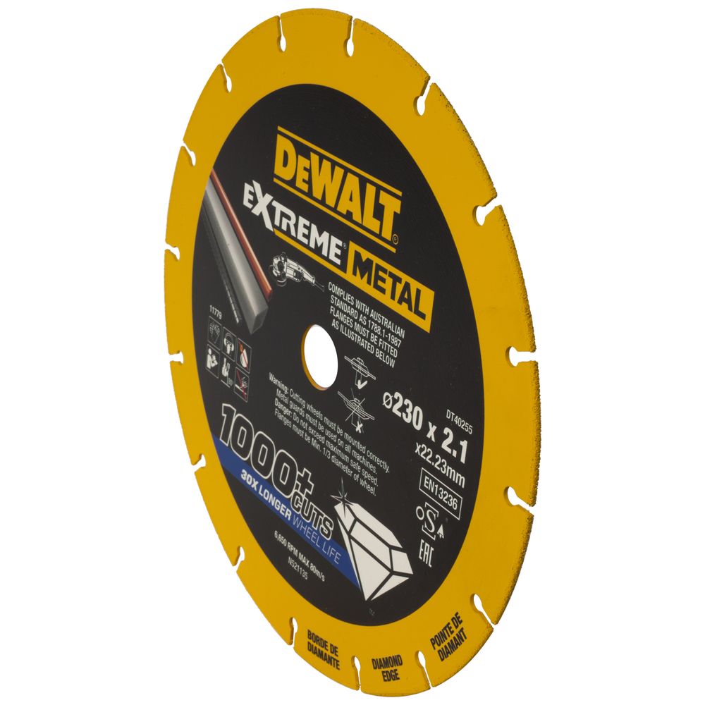 REZNA PLOČA EXTREME METAL 230x22.23x2.1mm Dewalt DT40255 slika 1