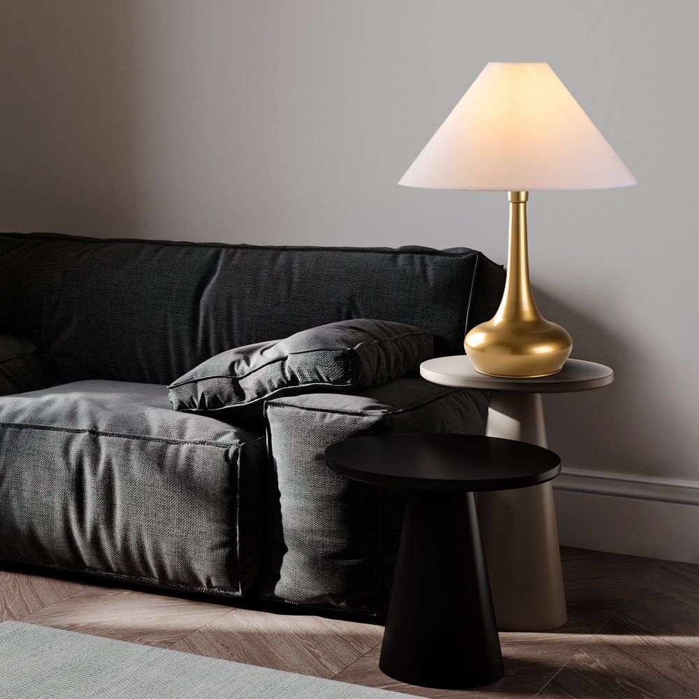 Luna - Zlatno-bijela stolna lampa 15260 slika 2