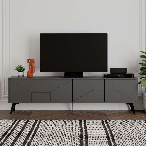 Dune - Anthracite Anthracite TV Stand slika 1