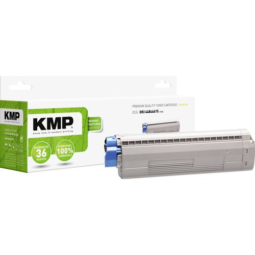 KMP toner zamijenjen OKI 44844615 kompatibilan cijan 7300 Stranica O-T46 slika 2