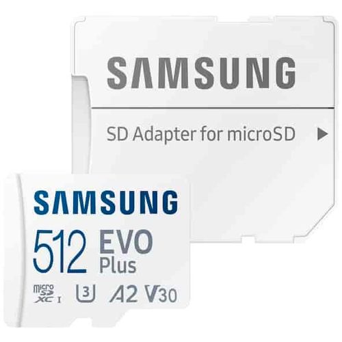 SAMSUNG EVO PLUS MicroSD Card 512GB class 10 + Adapter MB-MC512KA slika 4