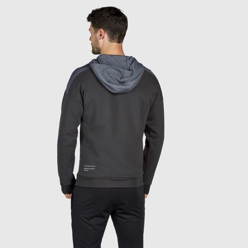 Hoodie Erima Change Crna Siva/Siva/Bijela slika 4