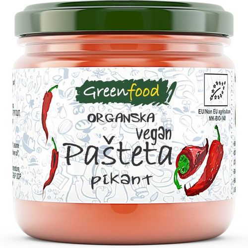 Greenfood Pašteta Pikant Eko Vegan 145g slika 1