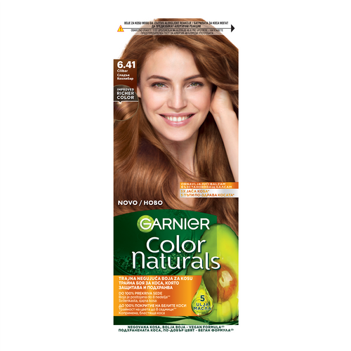 Garnier Color Naturals 6.41 boja za kosu ćilibar slika 1