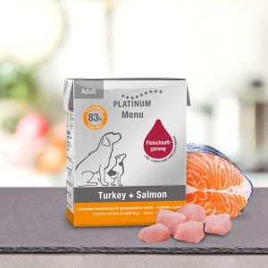 Platinum Menu Turkey &amp; Salmon 375 g