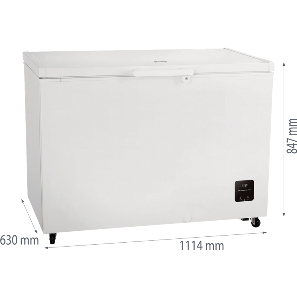 Gorenje Horizontalni zamrzivač FH3EAW / 297 l slika 3