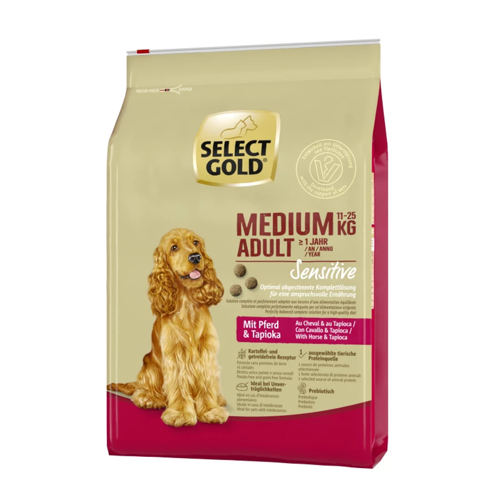 Select Gold Sensitive Adult Medium konjetina 1 kg slika 1