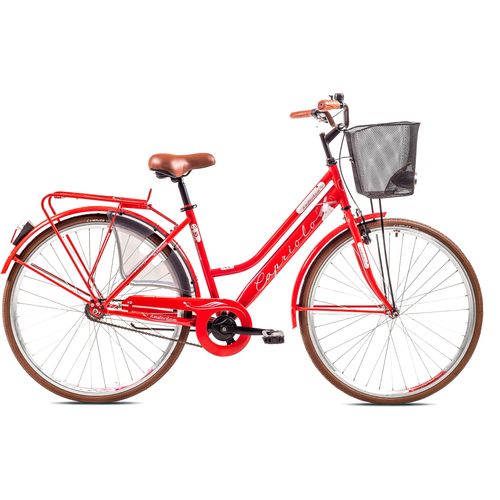 Capriolo bicikl AMSTERDAM LADY red -steel bask slika 1