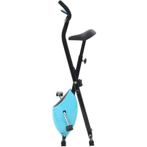 Bicikl za vježbanje X-Bike s remenom za otpor plavi slika 11