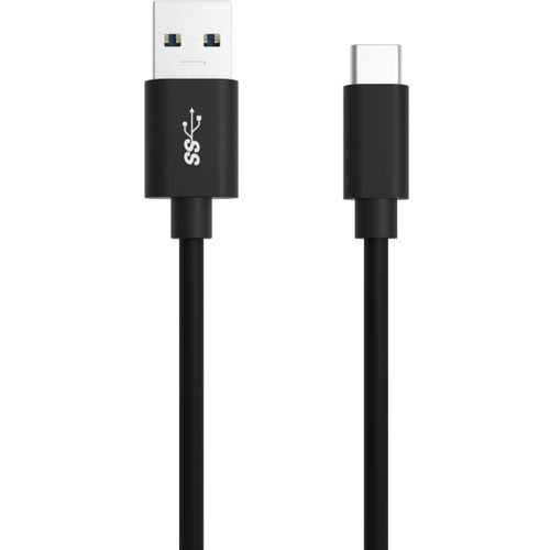 Ansmann USB kabel USB 3.2 gen. 1 (USB 3.0) USB-A utikač, USB-C® utikač 2.00 m crna aluminijski utikač, TPE plašt, utikač primjenjiv s obje strane 1700-0081 slika 6