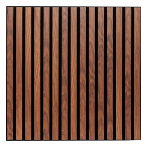 Atmosphera dekorativni zidni panel colva 60 x 60 cm dark wood, mdf