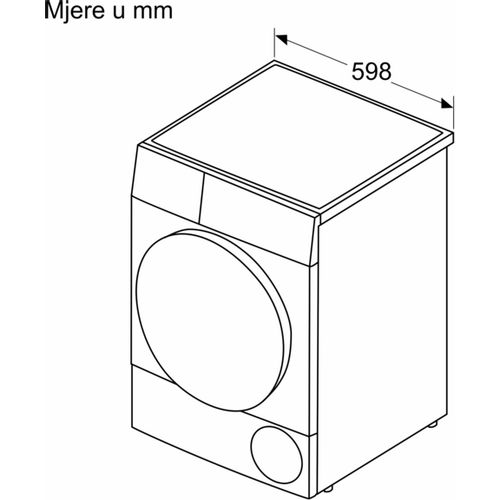 Bosch sušilica rublja WQB245B0BY slika 10