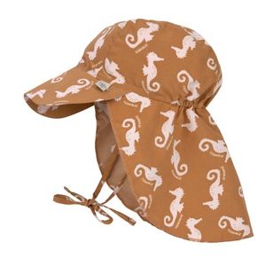 Lässig Kapa sa zaštitom za vrat Flap Hat Seahorse caramel, 03-06 mj.